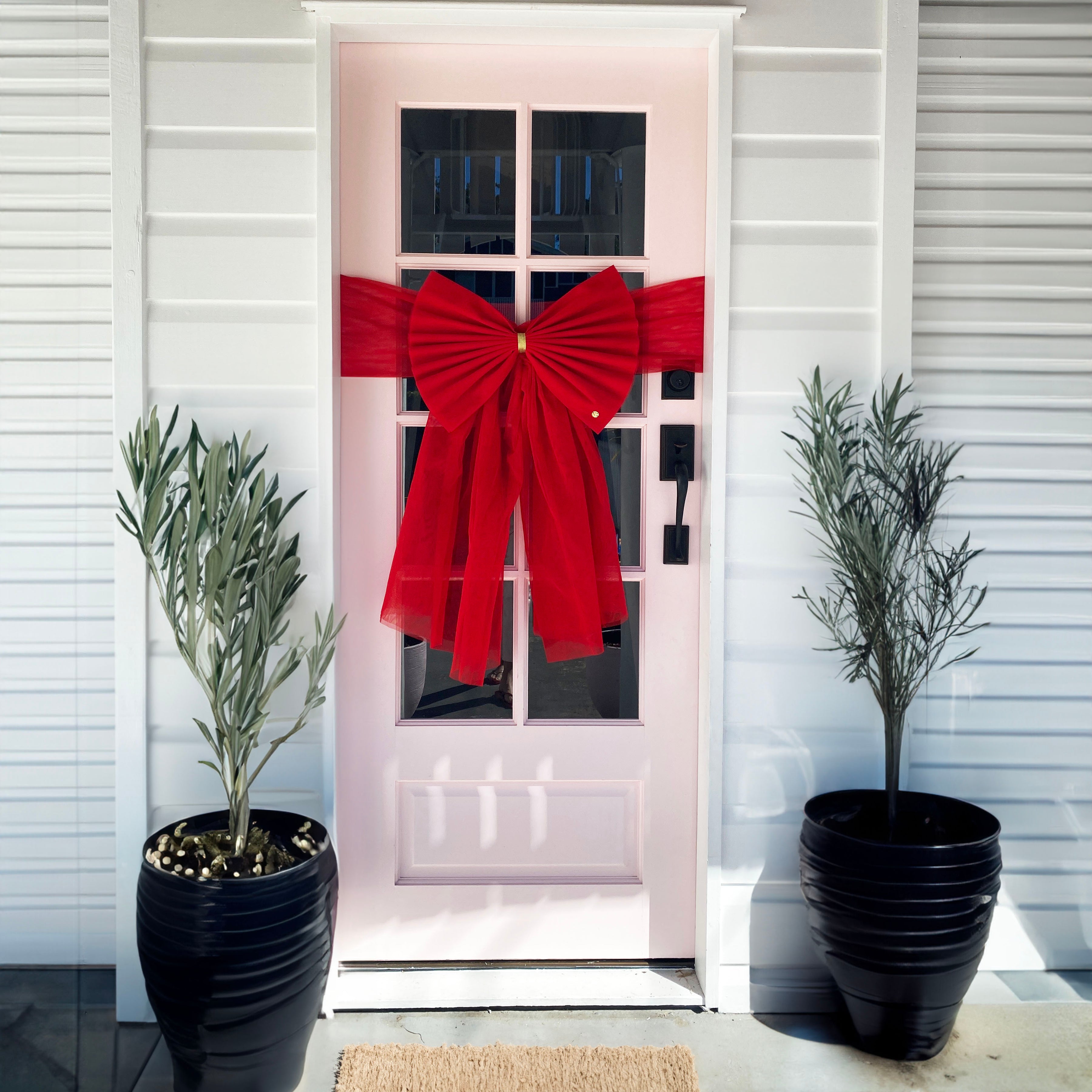 Door Bow Co, Christmas Door Bow, Australian Door Bow, Large Bow